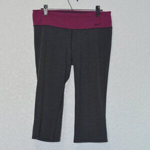 Womens Nike Dri-Fit Grey Carpi Pants Size L